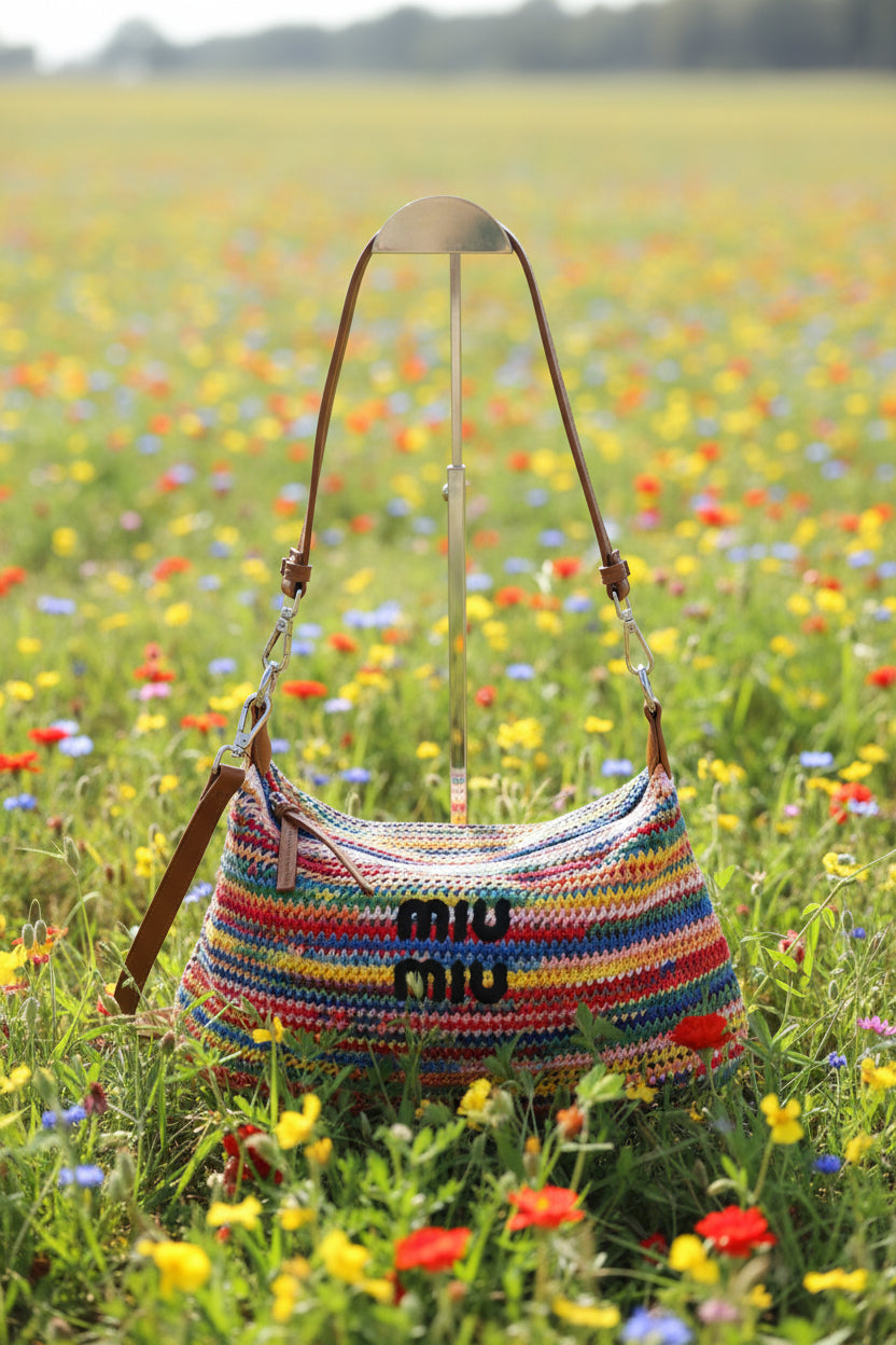 Shoulder Bag - Rattia Mixed Colour